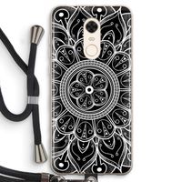 Roses Are Red: Xiaomi Redmi 5 Transparant Hoesje met koord