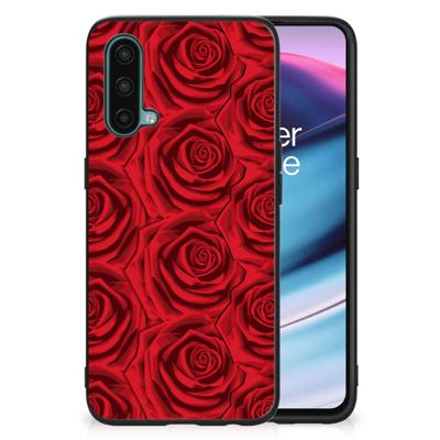 OnePlus Nord CE 5G Bloemen Hoesje Red Roses