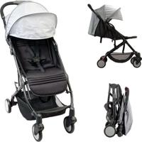 BAMBIKID Yuko City Stroller - Ultra Compact - Grijs