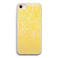 Majorelle Blue Print: iPhone 7 Transparant Hoesje