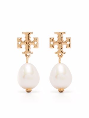 Tory Burch créoles Kira à perles