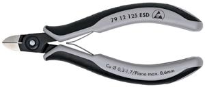 Knipex Knipex-Werk 79 12 125 ESD ESD Zijkniptang Met facet 125 mm