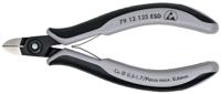 Knipex Precisie elektronica-zijsnijtang ESD gebruineerd 125 mm - 7912125ESD
