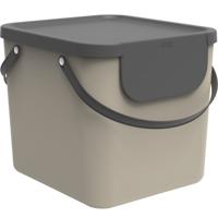 Rotho albula afvalscheider 38.8x35.5x33.9 cm 40l cappuccino