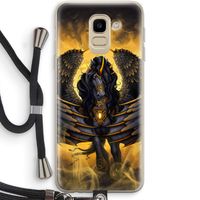 Pegasus: Samsung Galaxy J6 (2018) Transparant Hoesje met koord