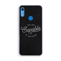 Capable: Huawei Y6s Transparant Hoesje