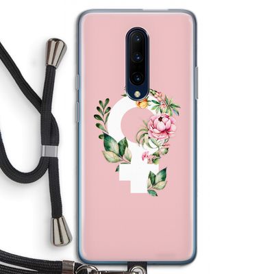 Venus: OnePlus 7 Pro Transparant Hoesje met koord