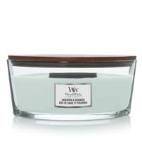 WoodWick sagewood & seagrass ellipse candle