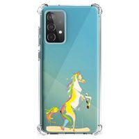 Samsung Galaxy A52 4G/5G Stevig Bumper Hoesje Horse Color - thumbnail