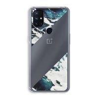 Golven: OnePlus Nord N10 5G Transparant Hoesje Golven: OnePlus Nord N10 5G Transparant Hoesje