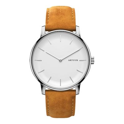 ARTUUR Cedar - Polshorloge - Camel Suède