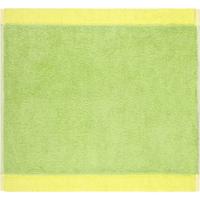 Cawö Cawo Lifestyle Splash Doubleface 7071 Gezichtsdoekje 30x30 pistazie/lemon