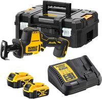 DeWalt DCS369M2 | Accu Reciprozaag | XR | 18 V | 4,0 AH | Li-ion in TSTAK - DCS369M2-QW - thumbnail