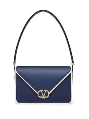 Valentino Garavani sac VLOGO Letter bicolore - Bleu