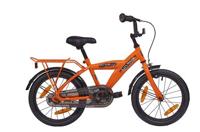 Bikefun Bike fun 16 inch jongensfiets oranje no rules no limit