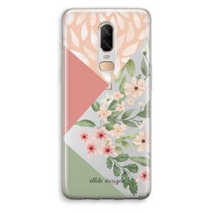 Sweet heaven geometrics: OnePlus 6 Transparant Hoesje