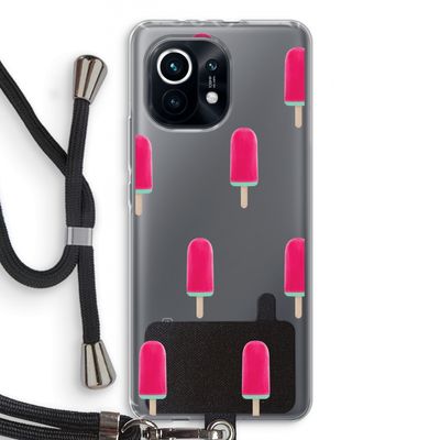 Waterijsje: Xiaomi Mi 11 Transparant Hoesje met koord