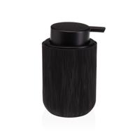 Zeepdispenser Versa Zwart Hars ABS 8 x 13 x 8 cm