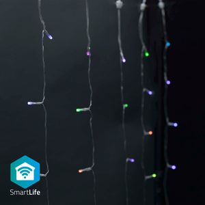 Nedis SmartLife Decoratieve LED | Wi-Fi | RGB | 180 LED&apos;s | 3 m | 1 stuks - WIFILXC01C180 WIFILXC01C180