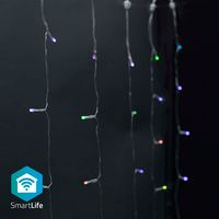 Nedis SmartLife Decoratieve LED | Wi-Fi | RGB | 180 LED&apos;s | 3 m | 1 stuks - WIFILXC01C180 WIFILXC01C180