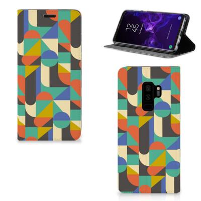 Samsung Galaxy S9 Plus | Hoesje met Magneet | Funky Retro