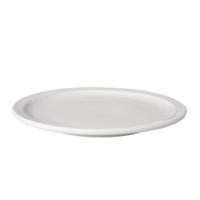 Bord 24 Cm Porcelein Wit