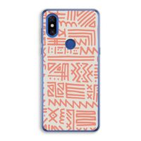 Marrakech Pink: Xiaomi Mi Mix 3 Transparant Hoesje