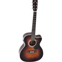 Sigma Guitars OMTC-1E Sunburst Gloss elektrisch-akoestische westerngitaar - thumbnail