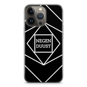Negenduust geometrisch: iPhone 13 Pro Transparant Hoesje