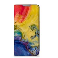 Bookcase Samsung Galaxy S22 Plus Watercolor Dark