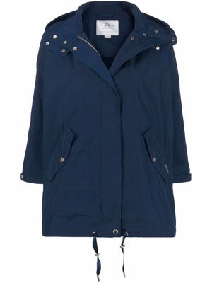 Woolrich veste à capuche rétractable - Bleu