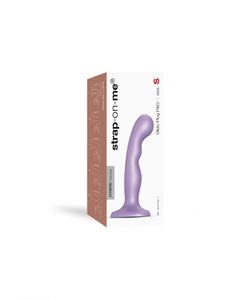 Strap-on-me 6016800 dildo Strap-on dildo Anale seks, Vaginale seks Lila Silicone 140 mm 3,3 cm