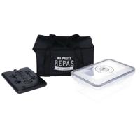 Cook Concept Koeltas Complete - voor lunch - 3L - 22 x 15 x 11 cm - met koelelement en box Cook Concept Koeltas Complete - voor lunch - 3L - 22 x 15 x 11 cm - met koelelement en box