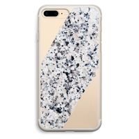 Gespikkelde marmer: iPhone 7 Plus Transparant Hoesje