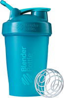 BlenderBottle Classic Loop Fitness 590 ml Hoge-Dichtheid Polyethyleen (HDPE), Polypropyleen (PP), Thermoplastische elastomeer (TPE) Blauwgroen - thumbnail