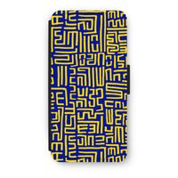 Majorelle Blue Print: iPhone 8 Flip Hoesje