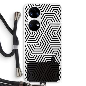 Magic pattern: Huawei P50 Transparant Hoesje met koord