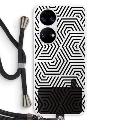 Magic pattern: Huawei P50 Transparant Hoesje met koord
