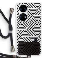 Magic pattern: Huawei P50 Transparant Hoesje met koord Magic pattern: Huawei P50 Transparant Hoesje met koord