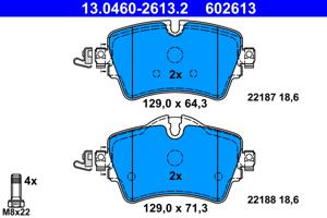 ATE Remblokset 13.0460-2613.2