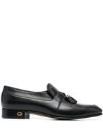 Gucci mocassins en cuir à glands - Noir