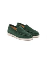 Scarosso Ludovica slip-on suede loafers - Vert