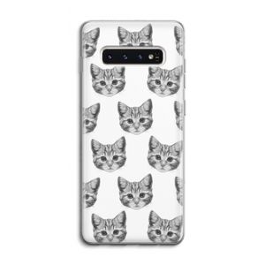 Kitten: Samsung Galaxy S10 4G Transparant Hoesje