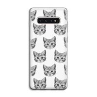 Kitten: Samsung Galaxy S10 4G Transparant Hoesje