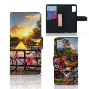 Samsung Galaxy A41 Flip Cover Amsterdamse Grachten