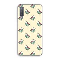 Vogeltjes: Samsung Galaxy A7 (2018) Transparant Hoesje