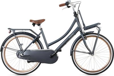 Popal Daily Dutch Basic+ 26 Inch 45,5 cm Meisjes 3V Terugtraprem Petrolblauw
