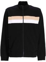 Karl Lagerfeld hoodie zippé à patch logo - Noir