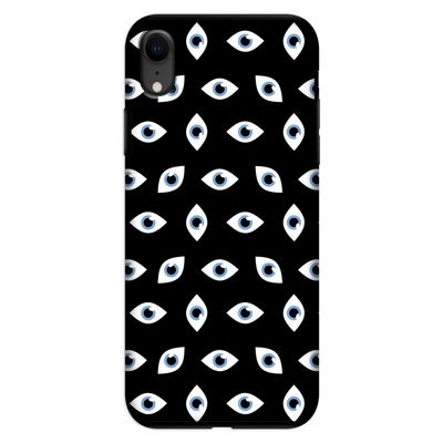 Eyes pattern: iPhone XR Tough Case