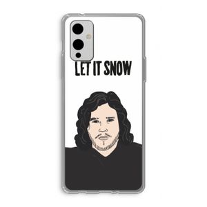 Let It Snow: OnePlus 9 Transparant Hoesje